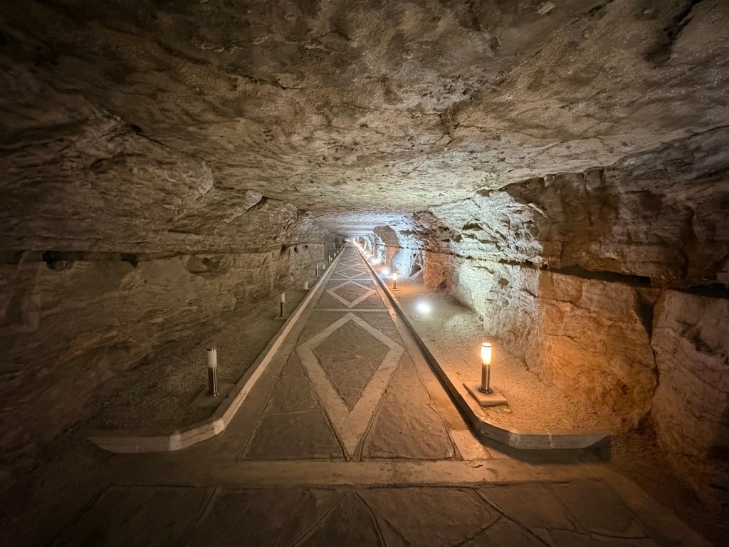 Duzdag salt mine entrance