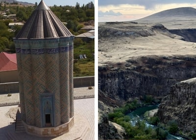 Garabaghlar Village & Arpacay Panorama