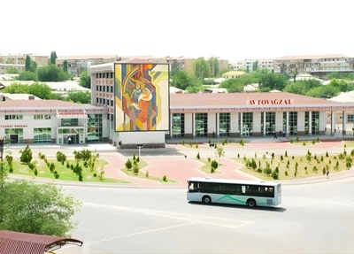 Nakhchivan Avtovağzal Square and Terminal